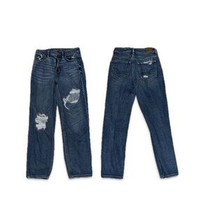 American Eagle Ripped Straight Leg Jeans